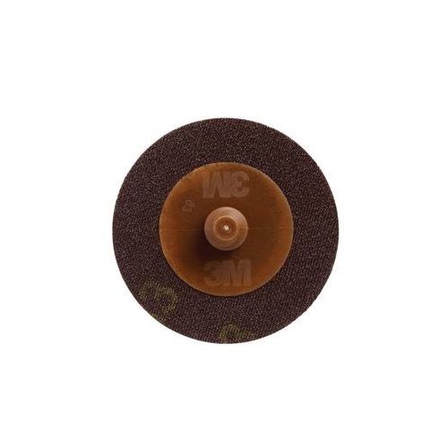 361F Series Coated Grinding Disc, 2 in Dia, 36 Grit, Very Coarse Grade, 25000 rpm, Brown pack of 50