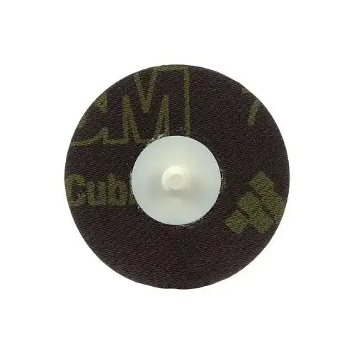 361F Series Coated Grinding Disc, 3 in Dia, P120 Grit, Fine Grade, 20000 rpm, White