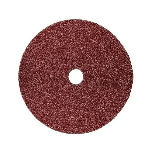 982C Series Coated Fiber Disc, 9-1/8 in Dia, 60+ Grit, Medium Grade, 6600 rpm, Maroon