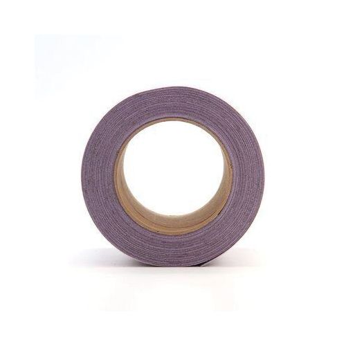 734U Series Perforated Clean Sanding Sheet Roll, 115 mm W x 12 m L, P180 Grit Purple