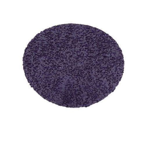 Premium Quick-Change Grinding Disc, 3 in Dia, 36+ Grit, Ceramic Abrasive, 20000 rpm, Purple