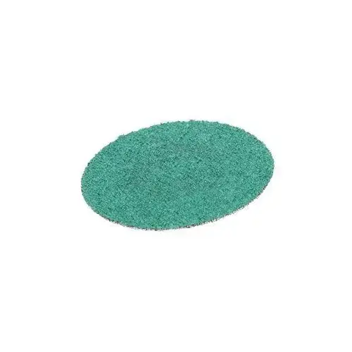 Abrasive Disc, 2 in Dia, 80 Grit, 25000 rpm, Green