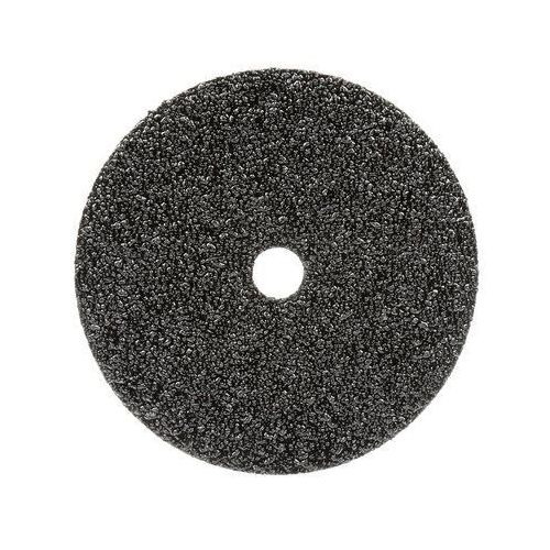 501C Series Coated Fiber Disc, 4-1/2 in Dia, 24 Grit, Very Coarse Grade, 13300 rpm, Black