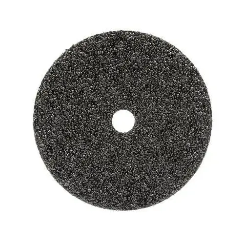 501C Series Coated Fiber Disc, 5 in Dia, 50 Grit, Coarse Grade, 12000 rpm, Black