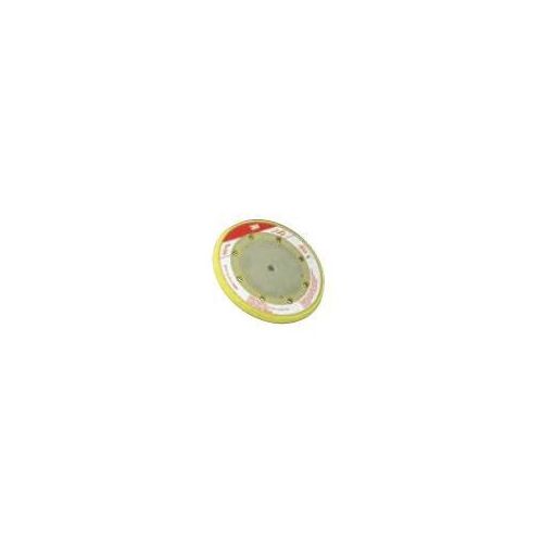 Dust Free Disc Pad, 8 in Dia, PSA Attachment Yellow