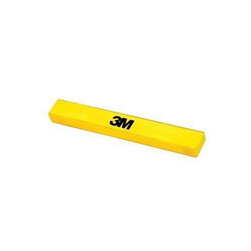 3M 05685 Sanding Block, 10-3/4 in Dia L x 1-3/8 in W, Hook and Loop Attachment Yellow