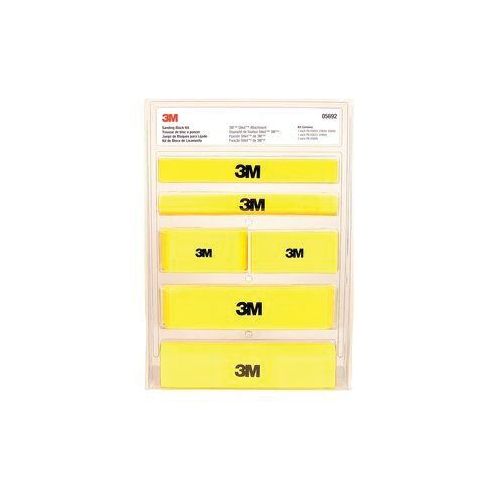 Sanding Block Kit, PSA Attachment Yellow