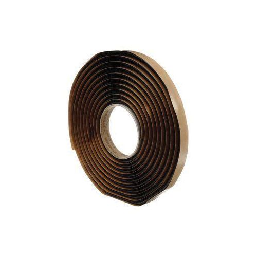 3M 08611 Round Ribbon Sealer, 5/16 in x 15 ft Roll, Paste, Black