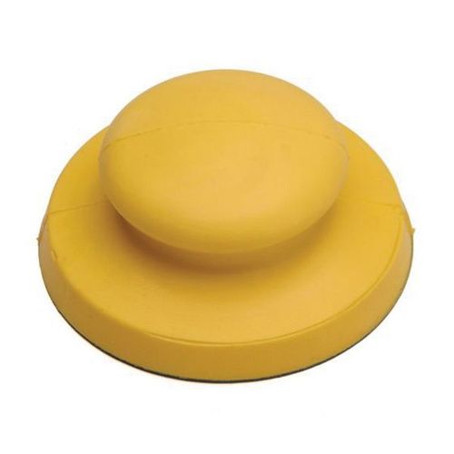 Mirka 150G Molded Palm Sanding Block, 5 in W, Hook and Loop Attachment, Foam