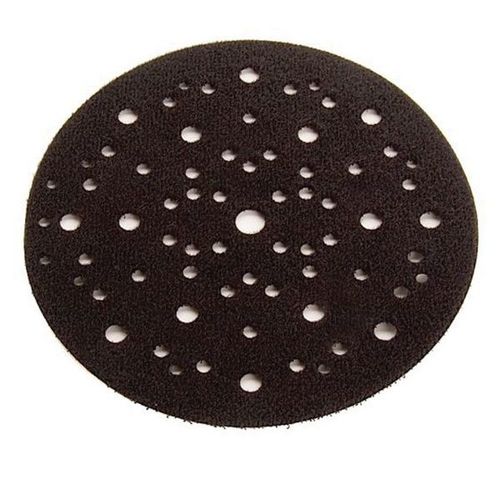 Mirka 9956 Grip Faced Interface Pad Protector, 6 in Dia x 1/8 in THK, Hook and Loop Attachment