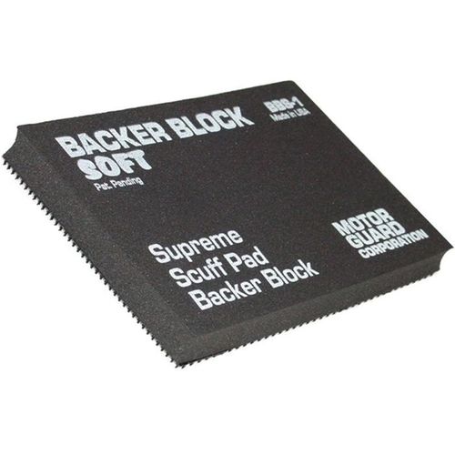 BBS-1 Soft Backer Block, 4 in W x 6 in L