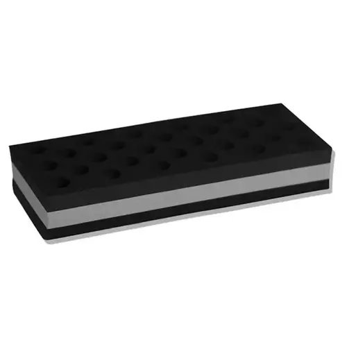 BGH6-1 Soft Side Sanding Block, 2-5/8 in W x 6-1/2 in L, PSA Attachment