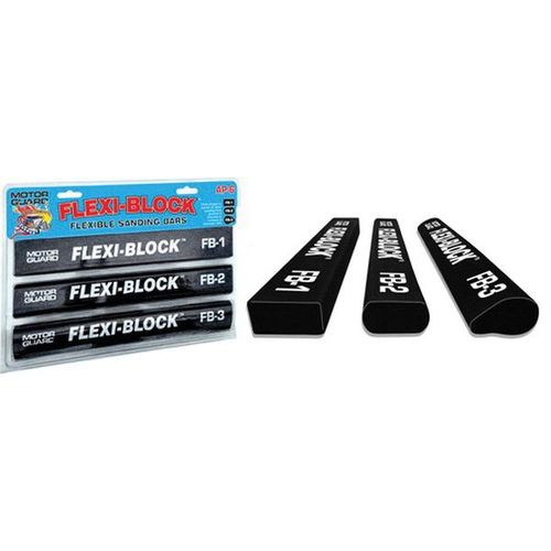 MOTOR GUARD FB-3 Sanding Block, 1-3/8 in W x 11 in L, 7/8 in THK