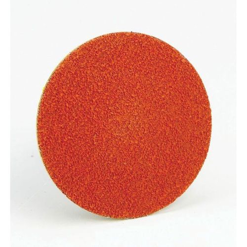 62330 R980P Series Quick Change Grinding Disc, 3 in Dia, 50 Grit, Orange