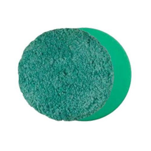 Presta Products 890166 Double Sided Light Cutting Pad, 8-1/2 in Dia, Screw-On Attachment, Green