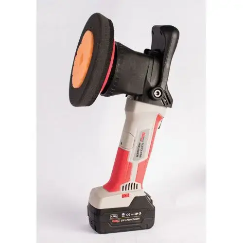 Cordless Random Orbital Buffer Promo Kit, 5 in Dia, 2800 rpm, 9 mm Throw Pattern