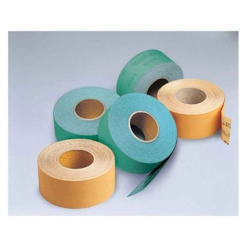 Open Coated Sheet Roll, 2-3/4 in W x 45 yd L, P100 Grit, Premium Aluminum Oxide Abrasive