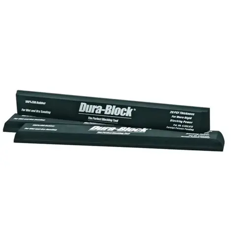 Long Sanding Block, 2-5/8 in W x 24 in L, 1-3/8 in THK, PSA Attachment Black