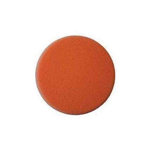 Mini Buffing Pad, 4-1/4 in Dia, Foam Pad, Orange