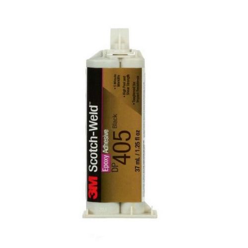 Scotch-Weld 7698 0 DP405 Series Structural Epoxy Adhesive, 37 mL Cartridge, Paste, Clear/Black, 24 hr Curing