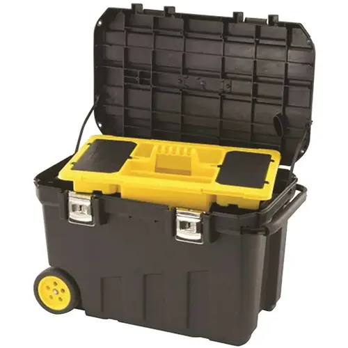 Stanley 029025R 19 in. 24 Gal. Mobile Tool Box Black