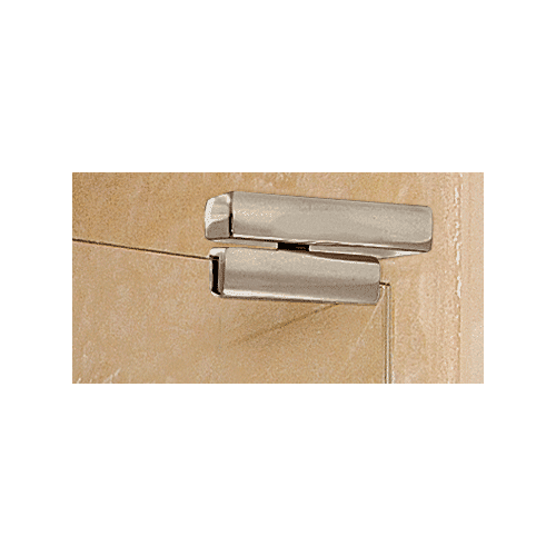 CRL MA03BN Brushed Nickel Madrid Series Wall Block Mount Kit