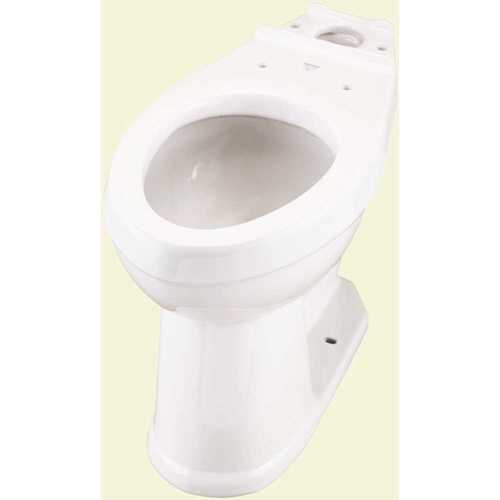 Gerber AV-21-862 Avalanche 1.28/1.6 GPF Elongated Toilet Bowl Only in White