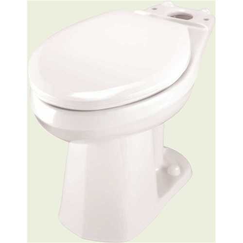 Ultra-Flush 1.6 GPF Pressure Assisted Elongated Toilet Bowl Only in White