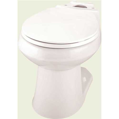 Viper 1.28/1.6 GPF Round Front Toilet Bowl Only in White