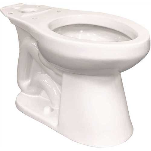 0.8 GPF Elongated Toilet Bowl Only in White