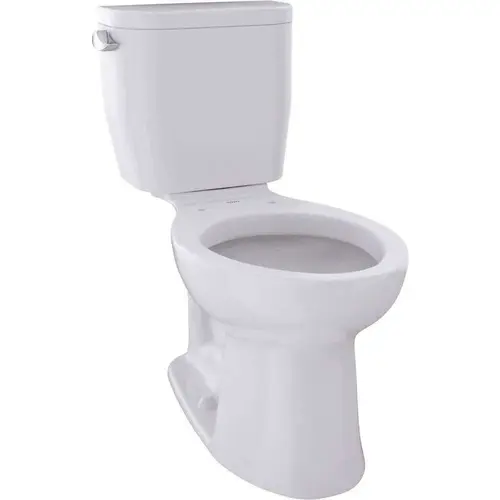 TOTO c244ef#01 Entrada Elongated Toilet Bowl Only in Cotton White