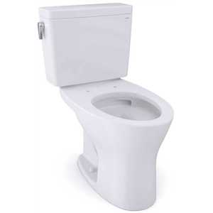 TOTO CT746CUFG.10#01 Drake Elongated Toilet Bowl Only with 10 in. Rough-In in Cotton White