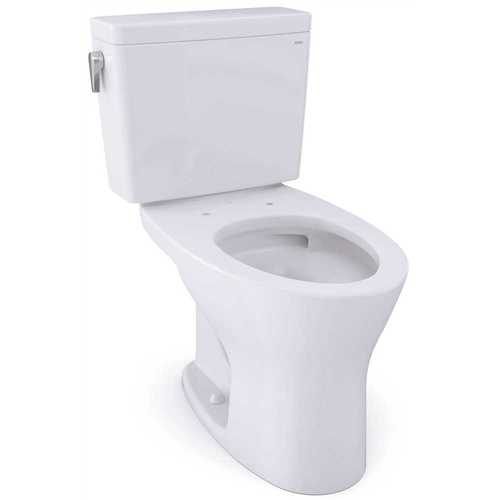 Drake Elongated Toilet Bowl Only with 10 in. Rough-In in Cotton White