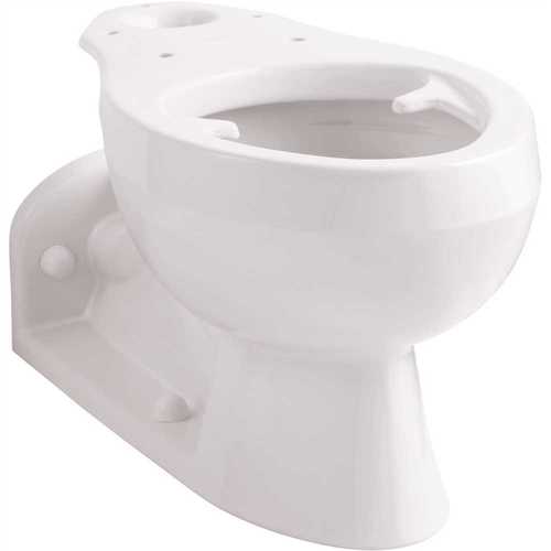 Kohler K43270 Barrington Elongated Toilet Bowl Only in White
