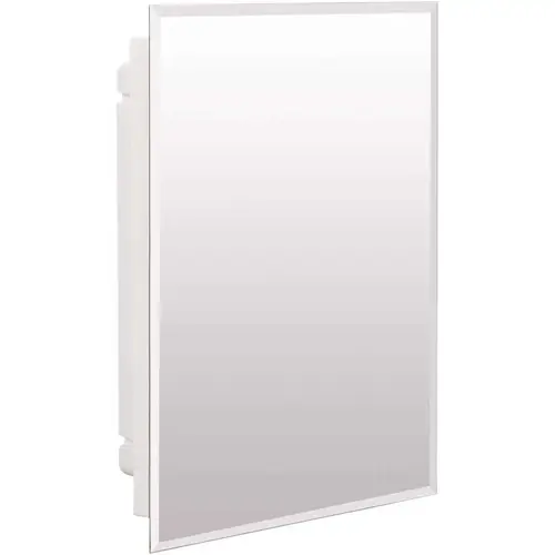 American Pride 9622WBDR12 Harmony Series 16 in. x 22 in. Recessed Medicine Cabinet White