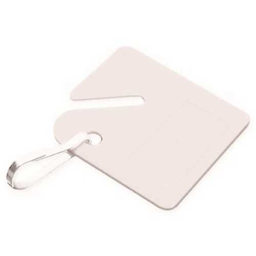 Lucky Line Products 25900 White Cabinet Key Tag (20 Tags per Pack)