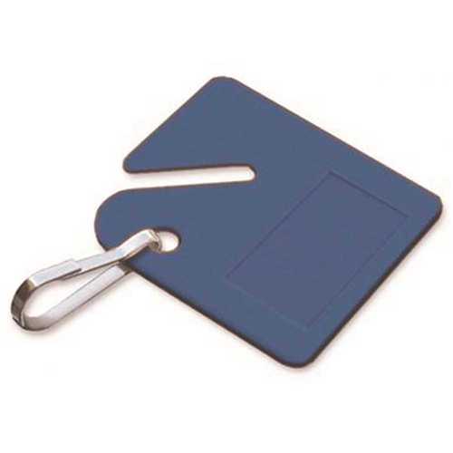 Cabinet Key Tag, Blue (20 Tags per Pack)