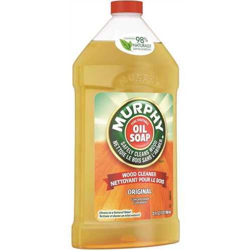 MURPHY'S 101163 32 oz. Oil Soap Liquid for Wood and Hard Surfaces Concentrated Amber