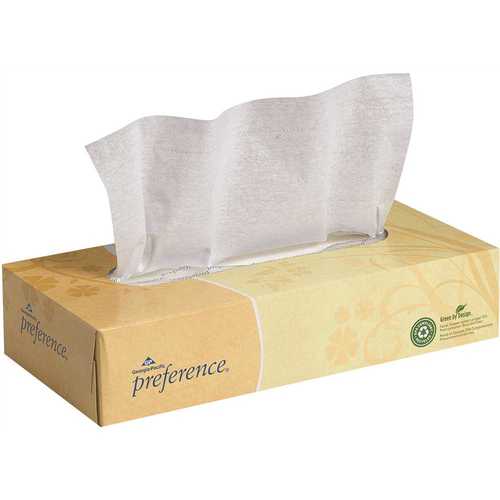 2-Ply Flat Box Facial Tissue - pack of 30