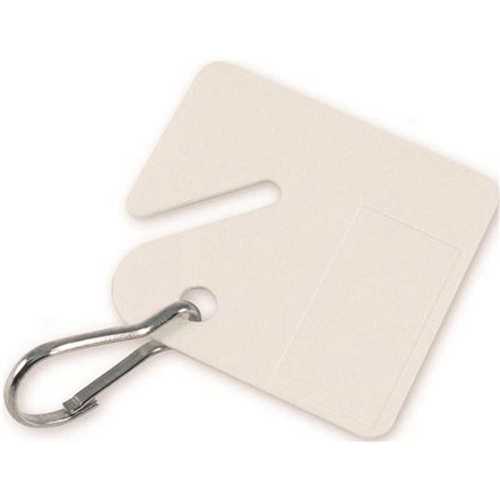Slotted Key Tags, Numbered 121-140 - pack of 20