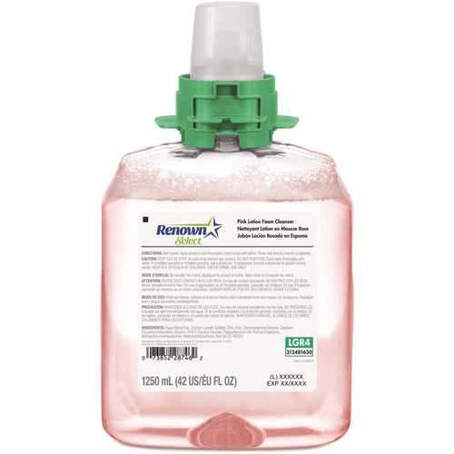 Renown REN02495 1250 ml Pink Luxury Foam Handwash