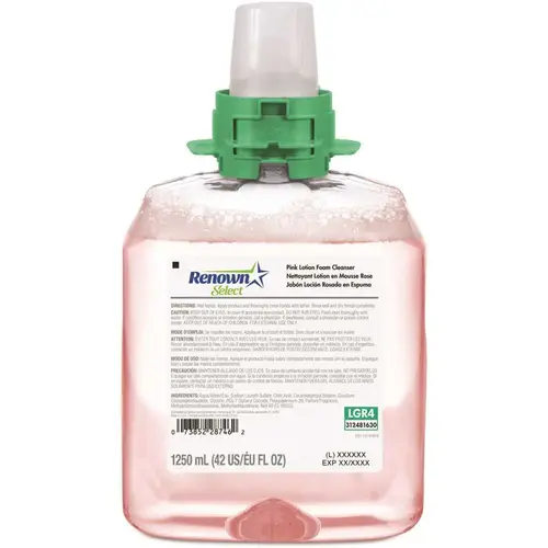 1250 ml Pink Luxury Foam Handwash