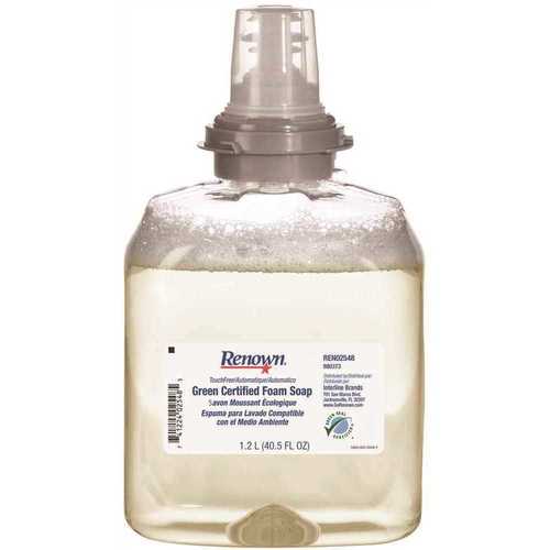 Renown REN02548 1200 ml Hand Foam Soap Refill Clear