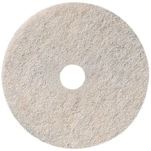 Cleansource REN02096 Renown 27 in. Natural White Burnishing Floor Pad
