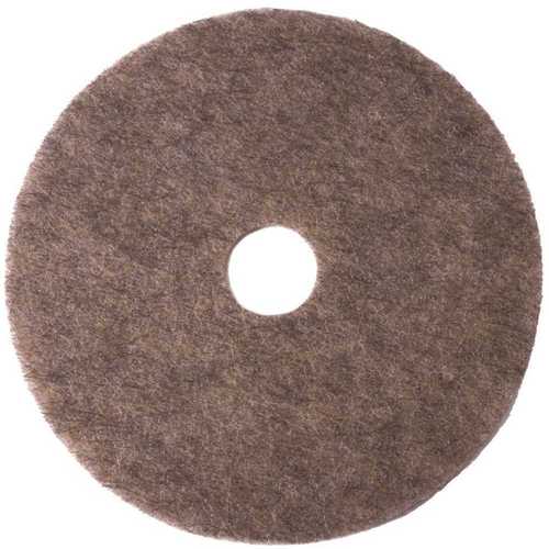 Renown REN02101 24 in. Super Hog Hair Floor Pad Tan