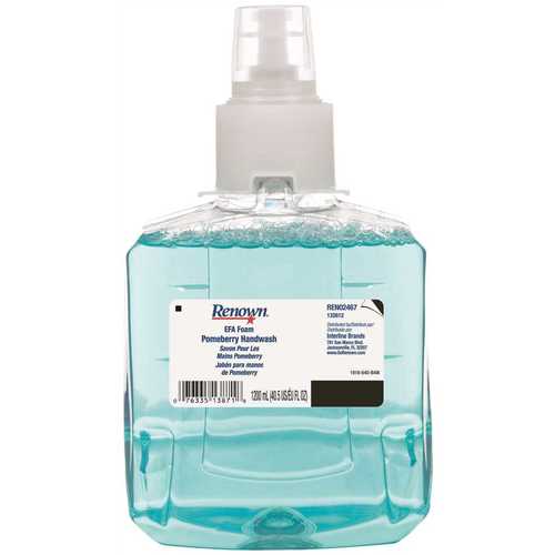 Renown REN02467 1,200 ml Pomeberry EFA Foam Hand Soap Blue