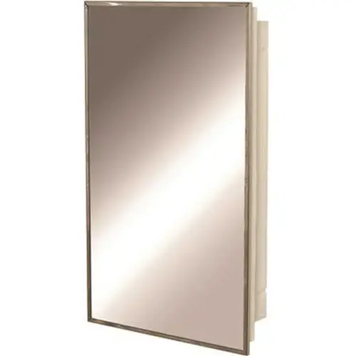 American Pride 9900R1 Vista Style 16 in. W x 26 in. Medicine Cabinet Mirrored Recessed White