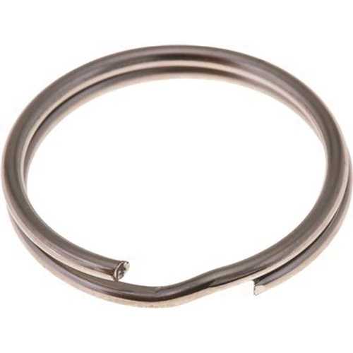 3/4 in. Stainless Steel Split Key Ring - pack of 100