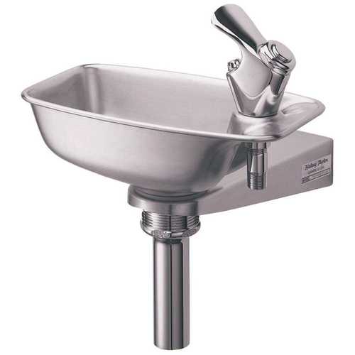 HALSEY TAYLOR 2501A FTN Non-Filtered Non-Refrigerated Stainless Steel Bracket Drinking Fountain