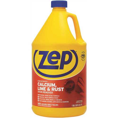 ZEP ZUCAL128 1 Gal. Calcium, Lime and Rust Remover - pack of 4